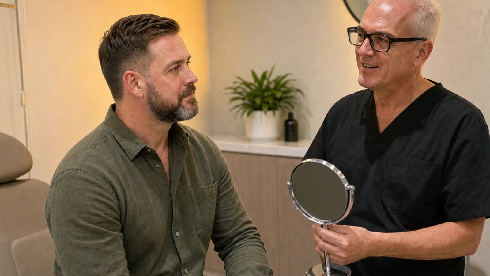 Lip and perioral consultation assessment for consultation planning at Core Aesthetics in Oakleigh