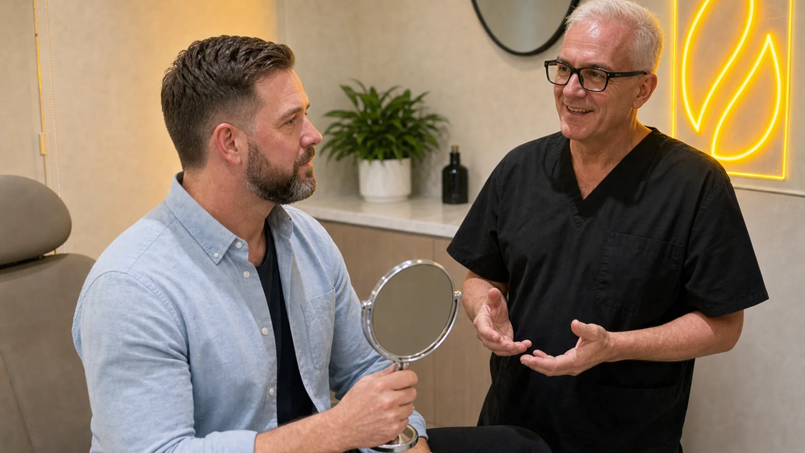 Lip and perioral consultation assessment for consultation planning at Core Aesthetics in Oakleigh