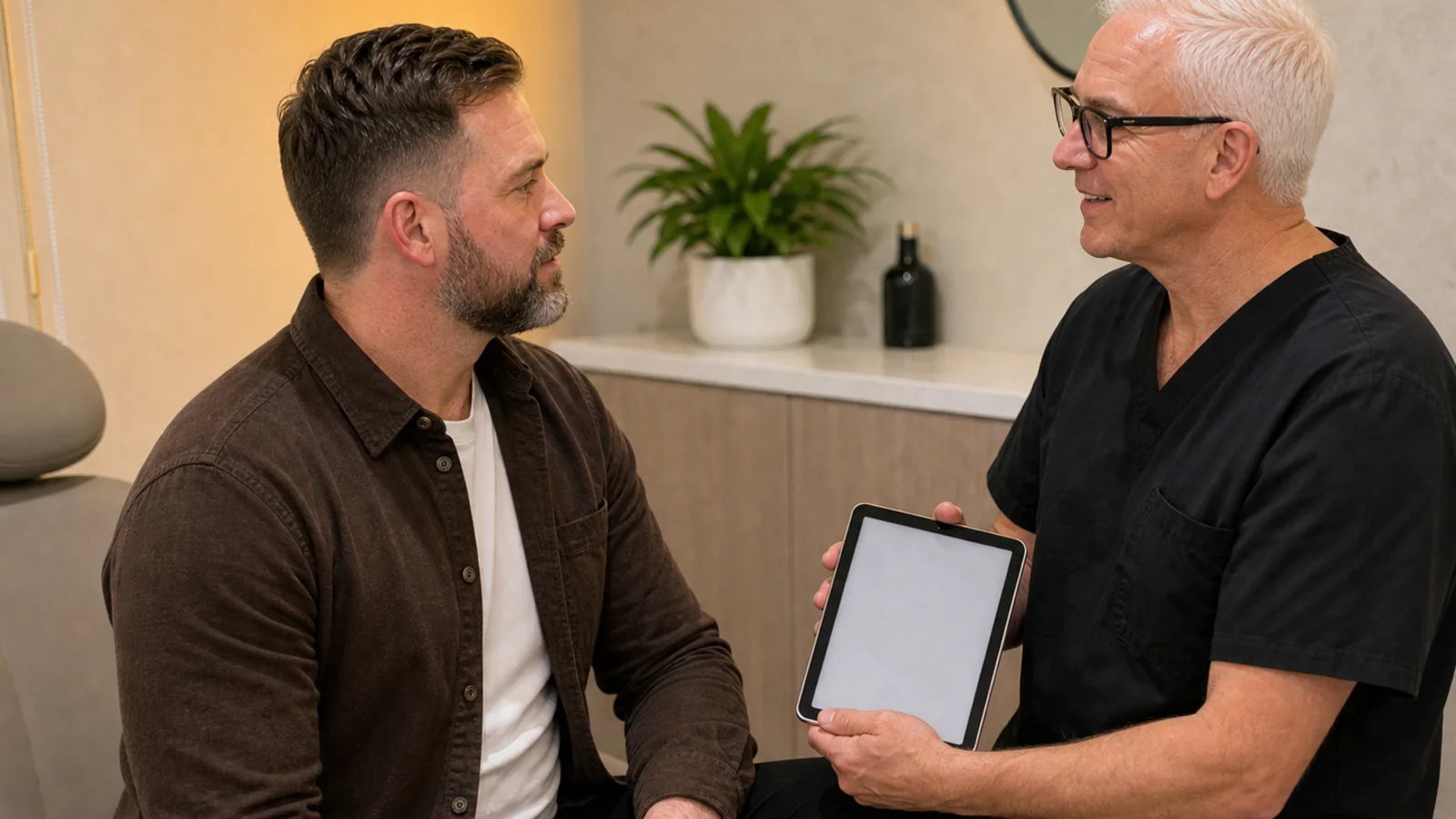 Lip and perioral consultation assessment for consultation planning at Core Aesthetics in Oakleigh