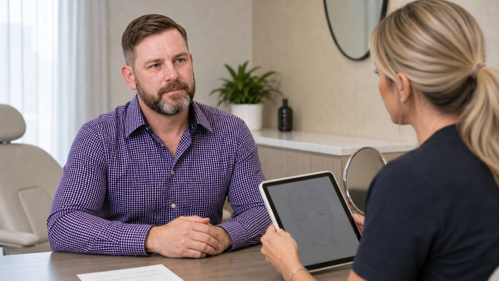 Aftercare and review consultation context for review and planning discussion at Core Aesthetics, serving the Murrumbeena area