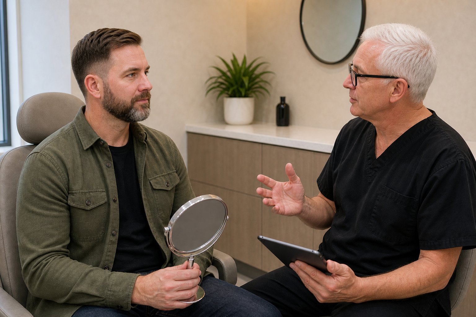 Lip and perioral consultation assessment for consultation planning at Core Aesthetics in Oakleigh