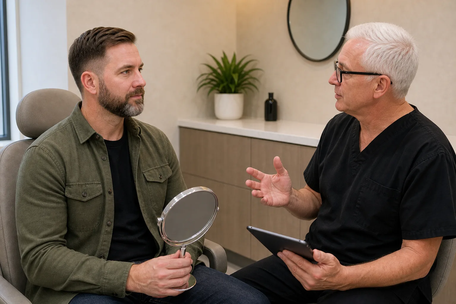 Lip and perioral consultation assessment for consultation planning at Core Aesthetics in Oakleigh