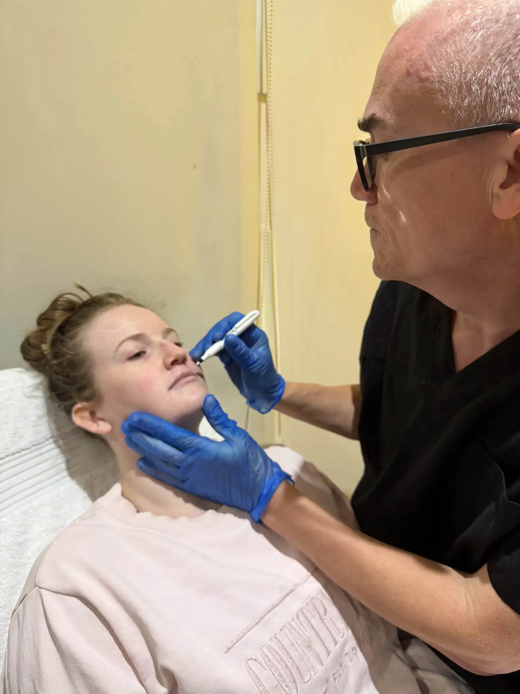 Review discussion image used to support follow-up planning and calmer next steps after a cosmetic consultation