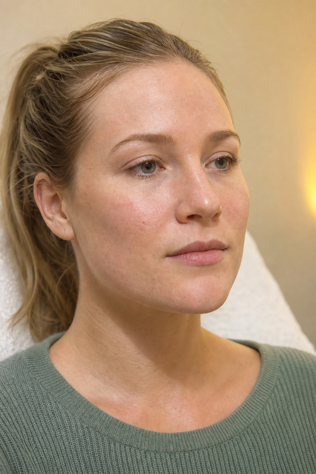 Facial structure consultation assessment for consultation planning at Core Aesthetics in Oakleigh