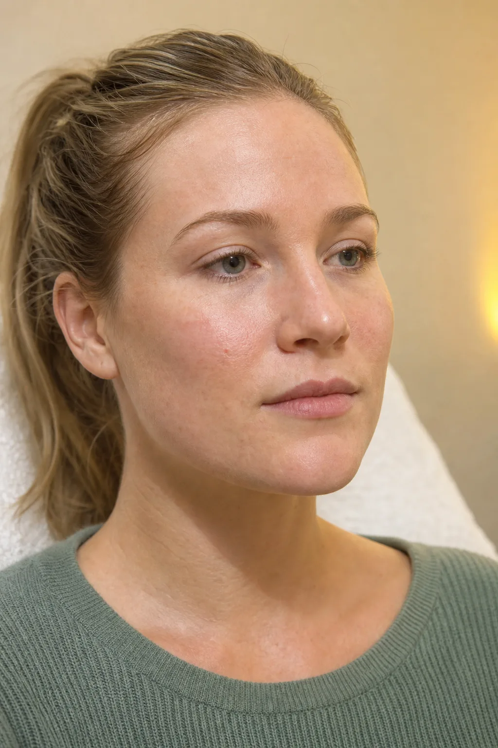 Facial structure consultation assessment for consultation planning at Core Aesthetics in Oakleigh