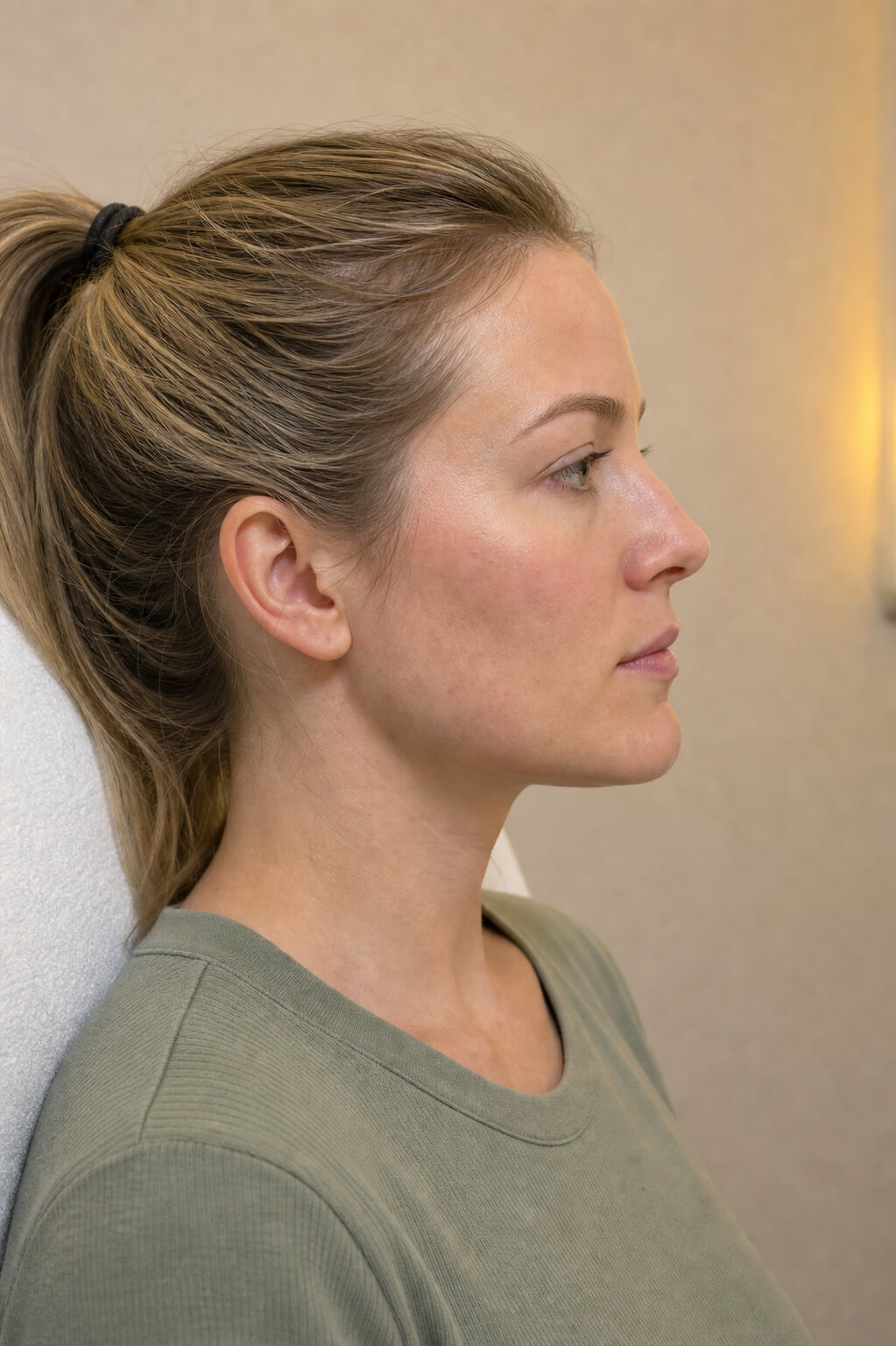 Chin and jawline consultation assessment for consultation planning at Core Aesthetics in Oakleigh
