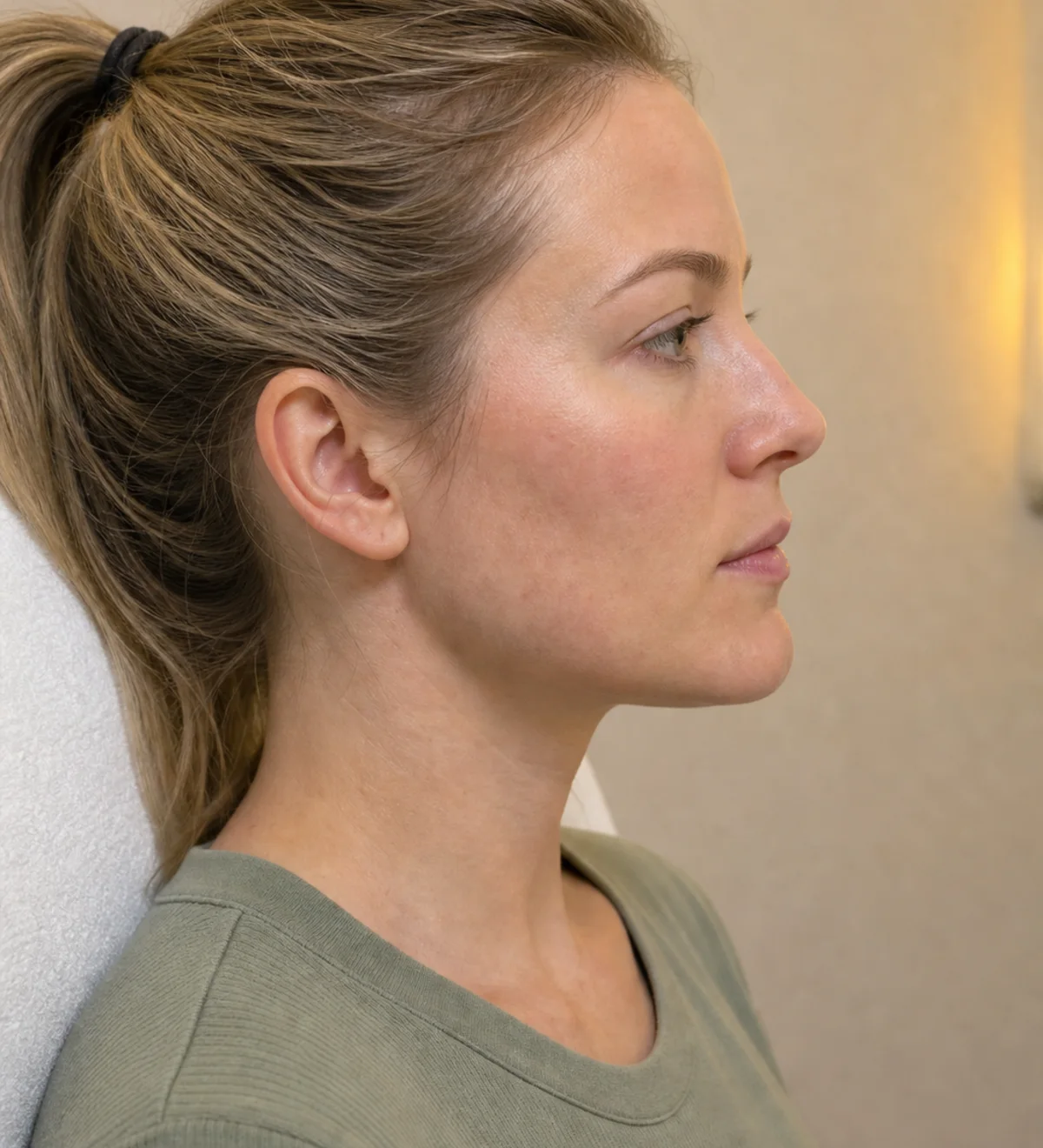 Chin and jawline consultation assessment for consultation planning at Core Aesthetics in Oakleigh