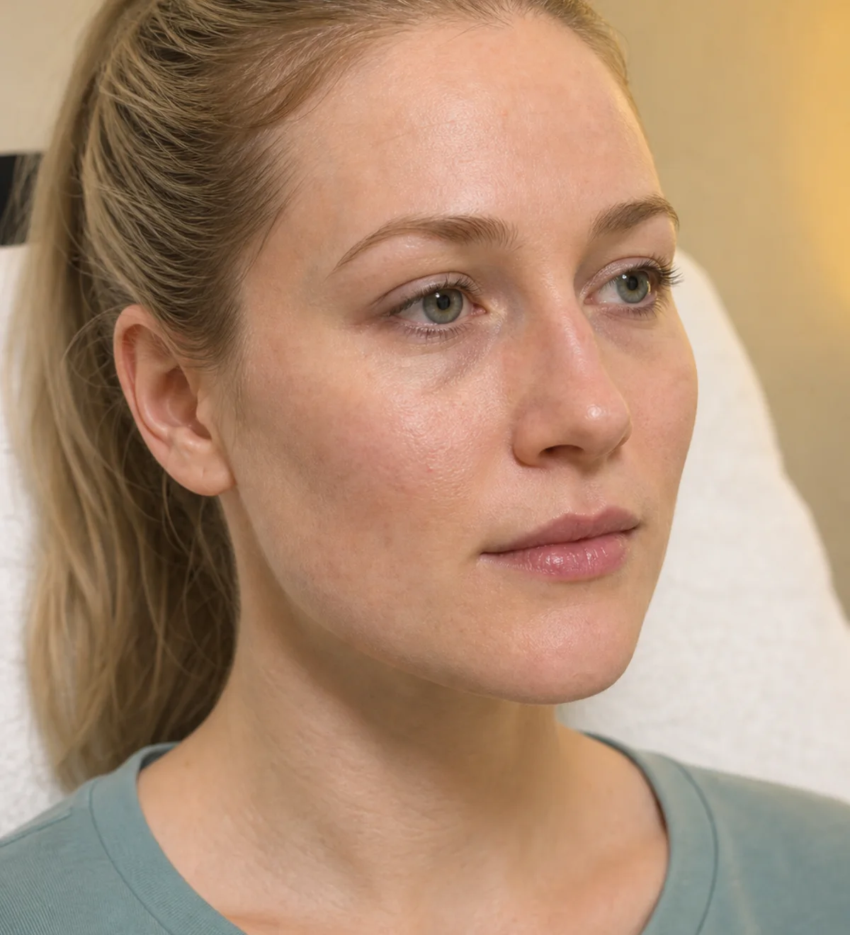 Under-eye consultation assessment for consultation planning at Core Aesthetics in Oakleigh