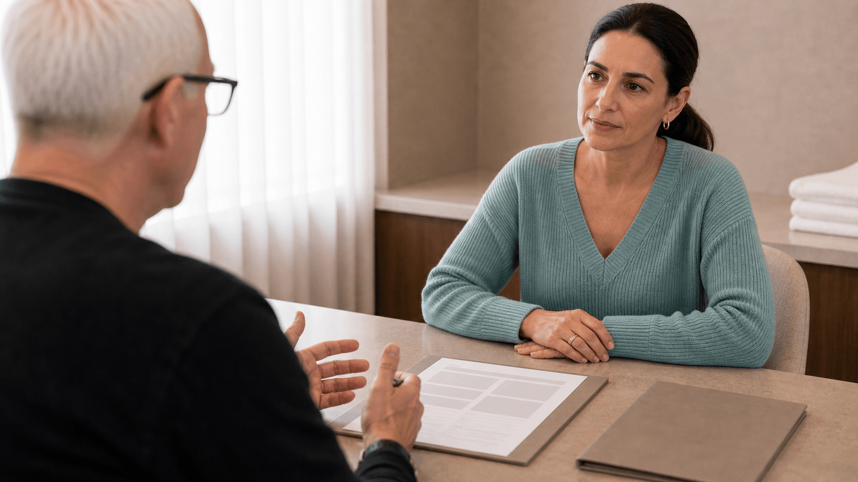 Aftercare and review consultation context for review and planning discussion at Core Aesthetics, serving the Armadale area