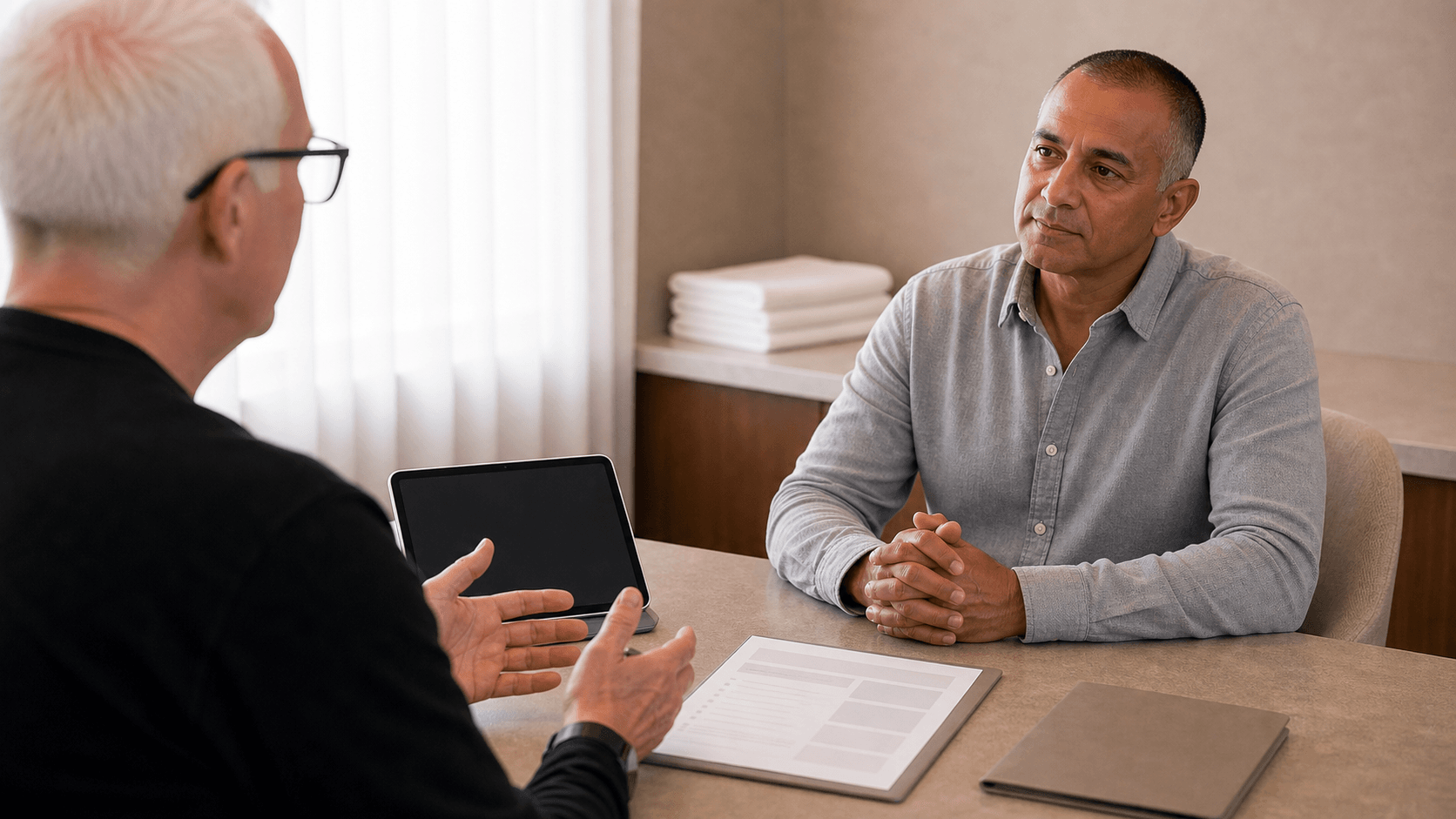Aftercare and review consultation context for review and planning discussion at Core Aesthetics, serving the Beaumaris area