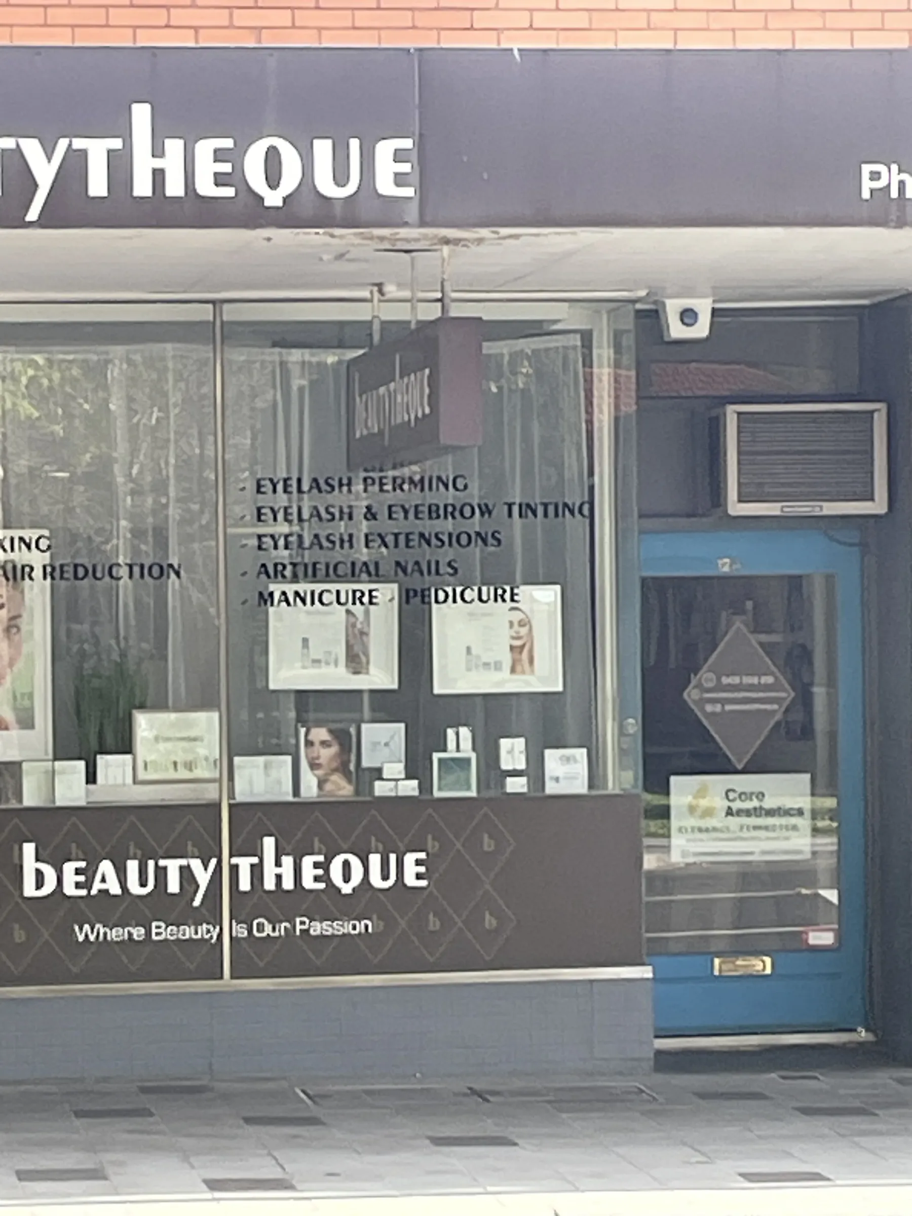 Street entrance used by Core Aesthetics at 12A Atherton Road in Oakleigh