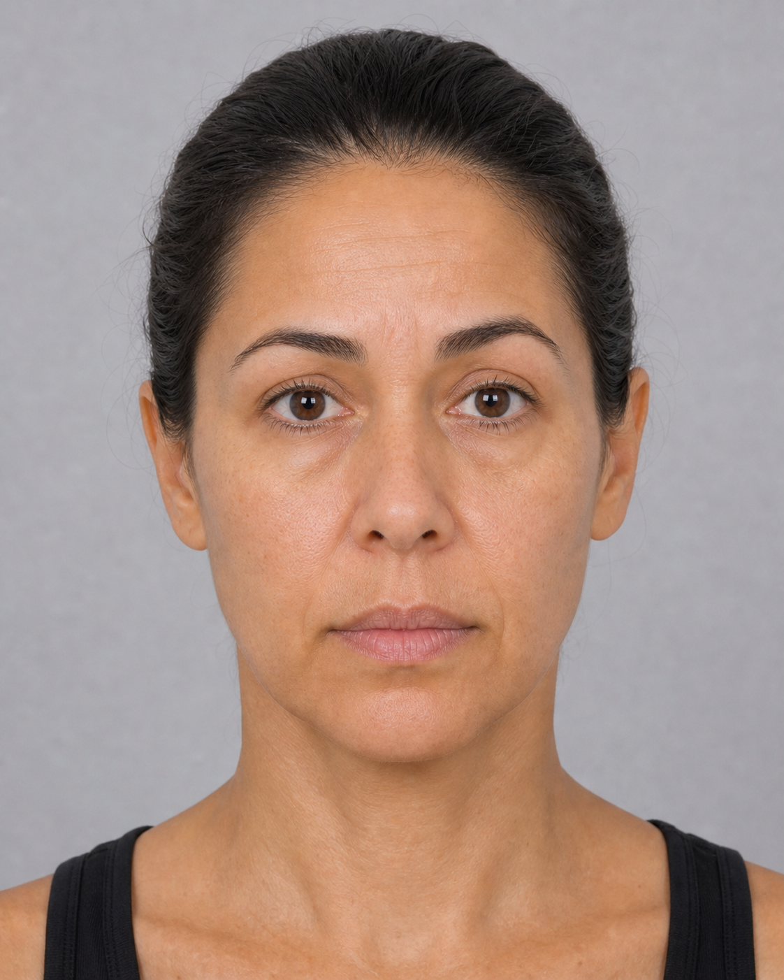 Wrinkle and upper-face consultation assessment for consultation planning at Core Aesthetics in Oakleigh