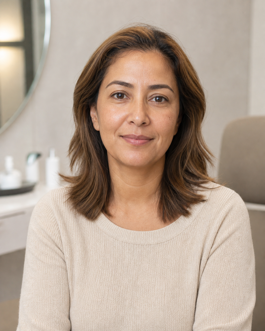 Facial structure consultation assessment for consultation planning at Core Aesthetics in Oakleigh