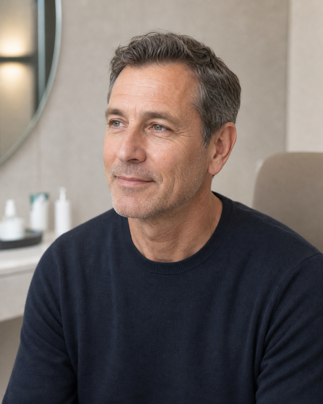 Wrinkle and upper-face consultation assessment for consultation planning at Core Aesthetics in Oakleigh