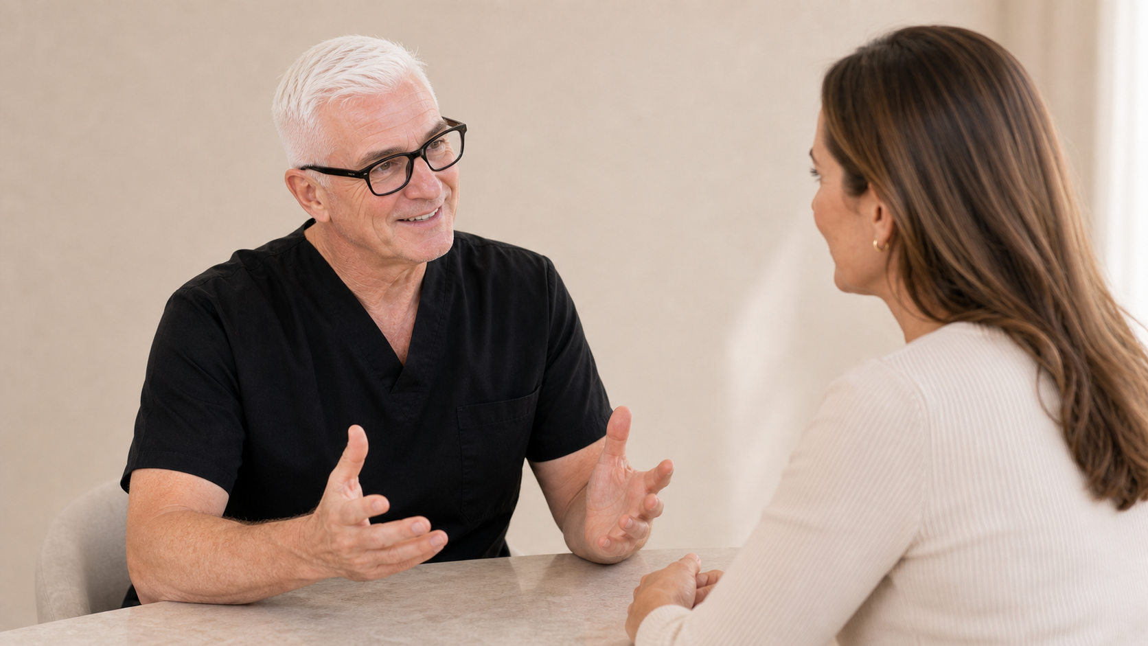 Facial structure consultation assessment for consultation planning at Core Aesthetics in Oakleigh