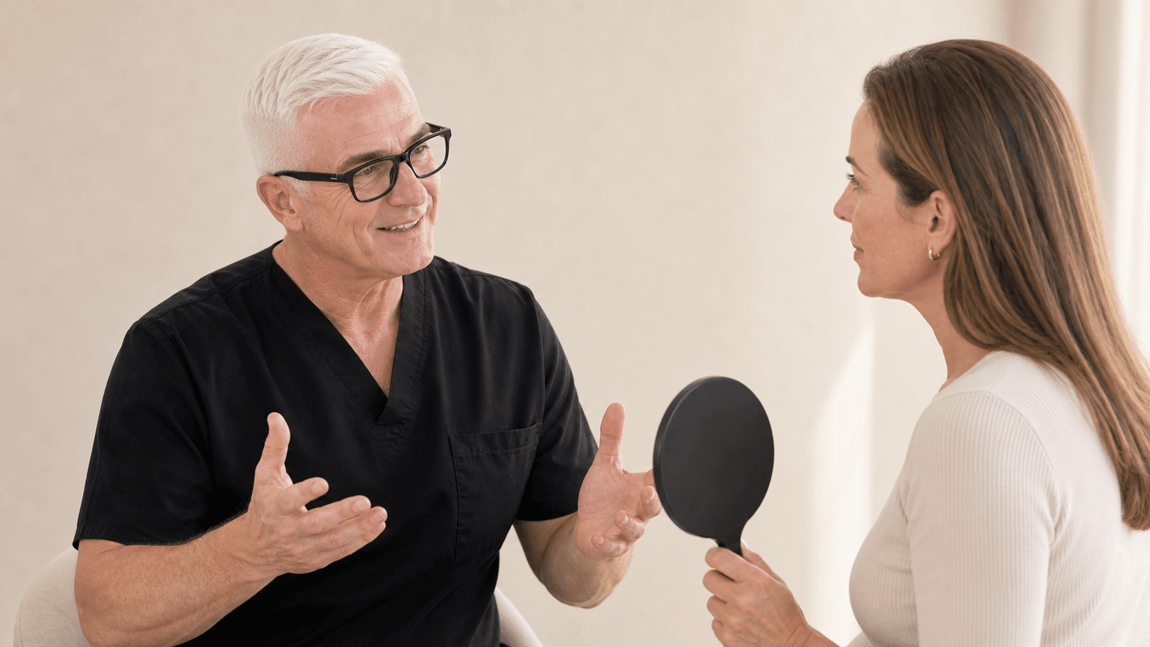 Wrinkle and upper-face consultation assessment for consultation planning at Core Aesthetics in Oakleigh