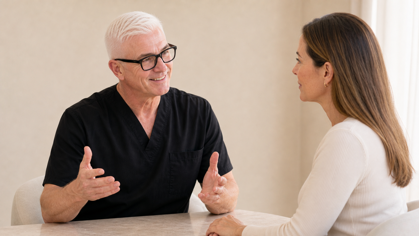 Wrinkle and upper-face consultation assessment for consultation planning at Core Aesthetics in Oakleigh