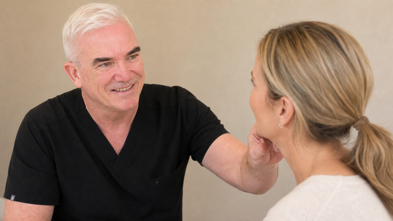 Wrinkle and upper-face consultation assessment for consultation planning at Core Aesthetics in Oakleigh