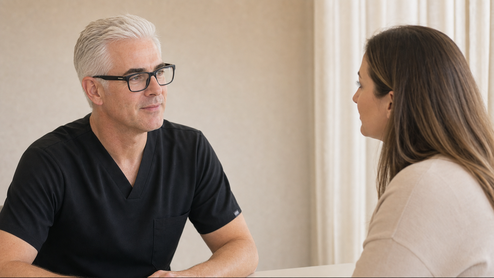 Under-eye consultation assessment for consultation planning at Core Aesthetics in Oakleigh