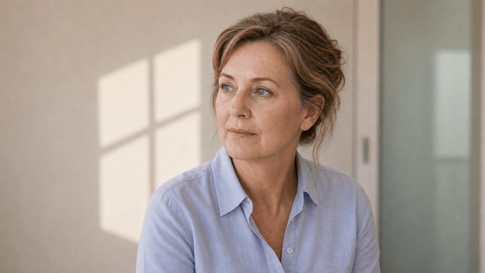 Adult patient in a cheek and midface assessment setting at Core Aesthetics