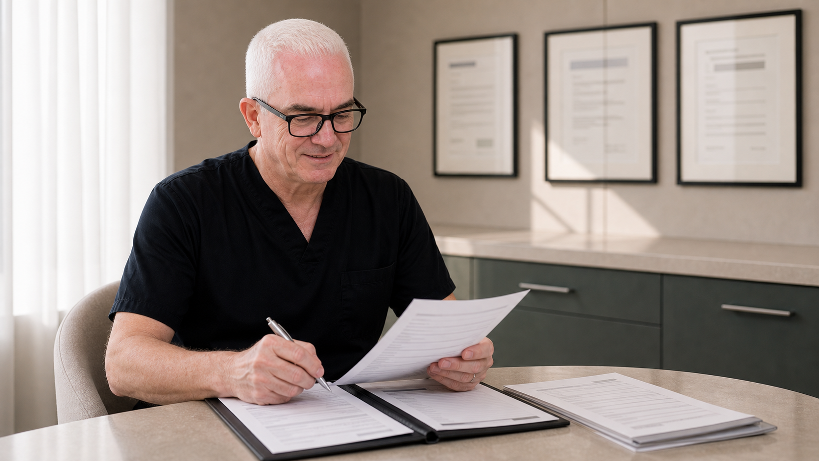 Facial structure consultation assessment for consultation planning at Core Aesthetics in Oakleigh