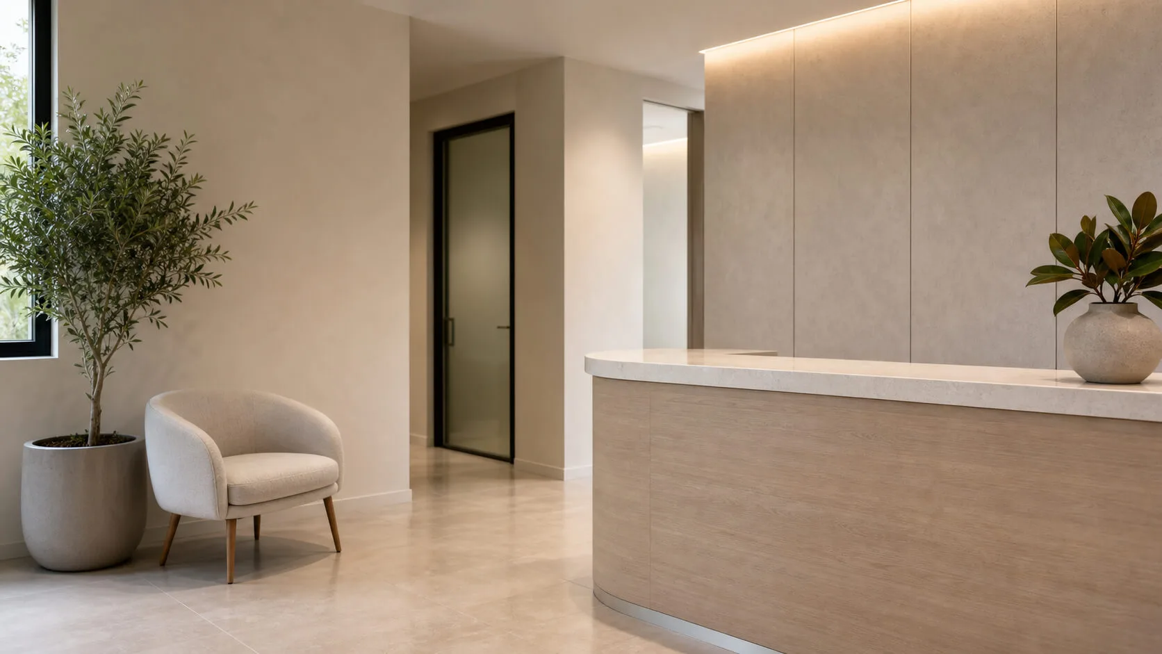 Men's aesthetic consultation context with Oakleigh clinic room context at Core Aesthetics in Oakleigh