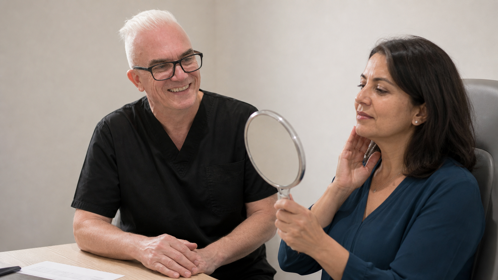 Aftercare and review consultation context for consultation planning at Core Aesthetics in Oakleigh