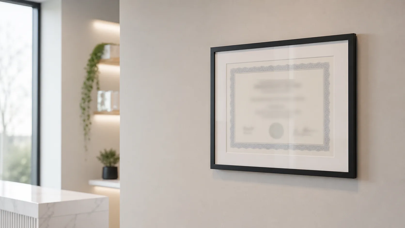Adult patient and practitioner discussing responsibility during an aesthetic consultation