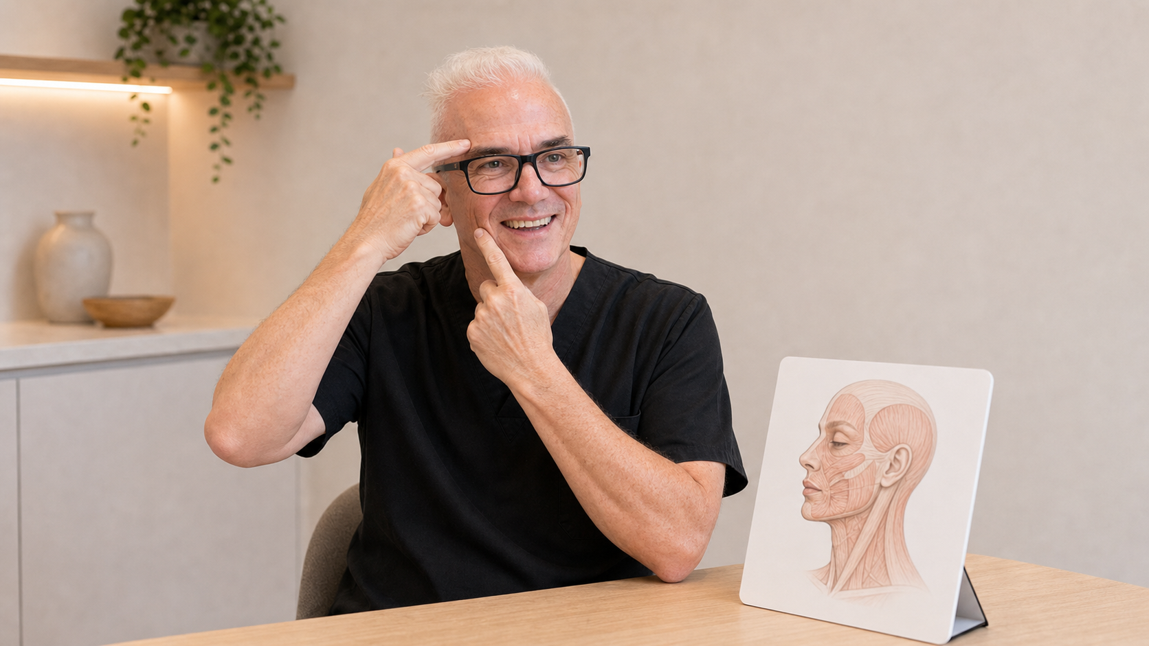 Facial structure consultation assessment for consultation planning at Core Aesthetics in Oakleigh