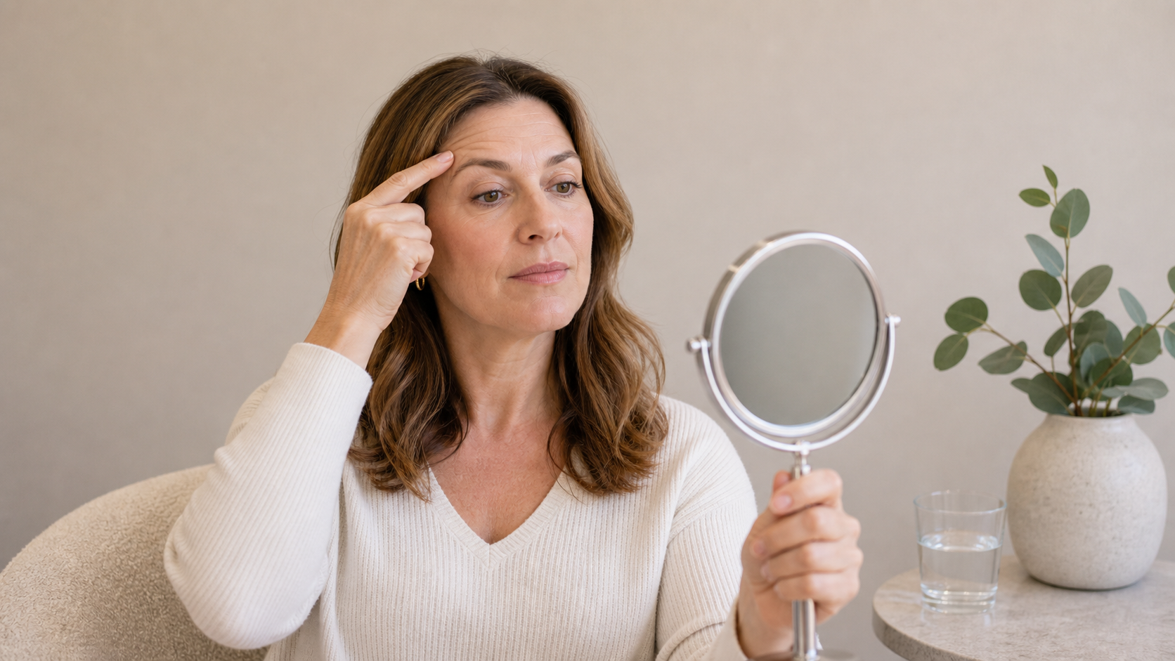 Wrinkle and upper-face consultation assessment for consultation planning at Core Aesthetics in Oakleigh