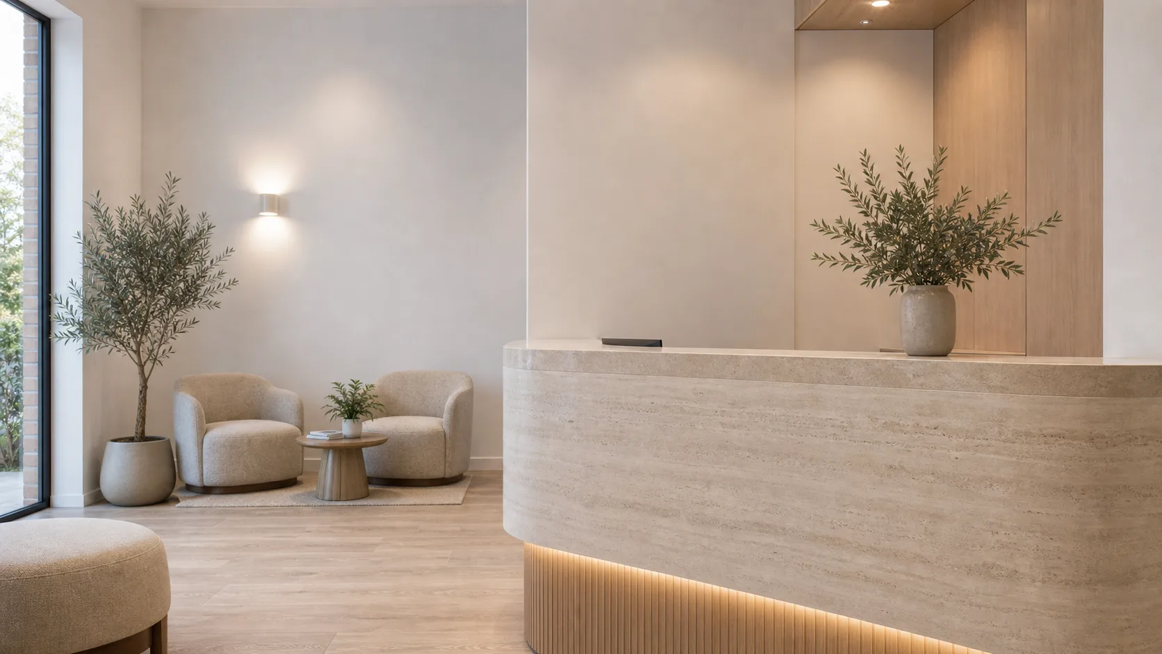 Men's aesthetic consultation context with Oakleigh clinic room context at Core Aesthetics in Oakleigh