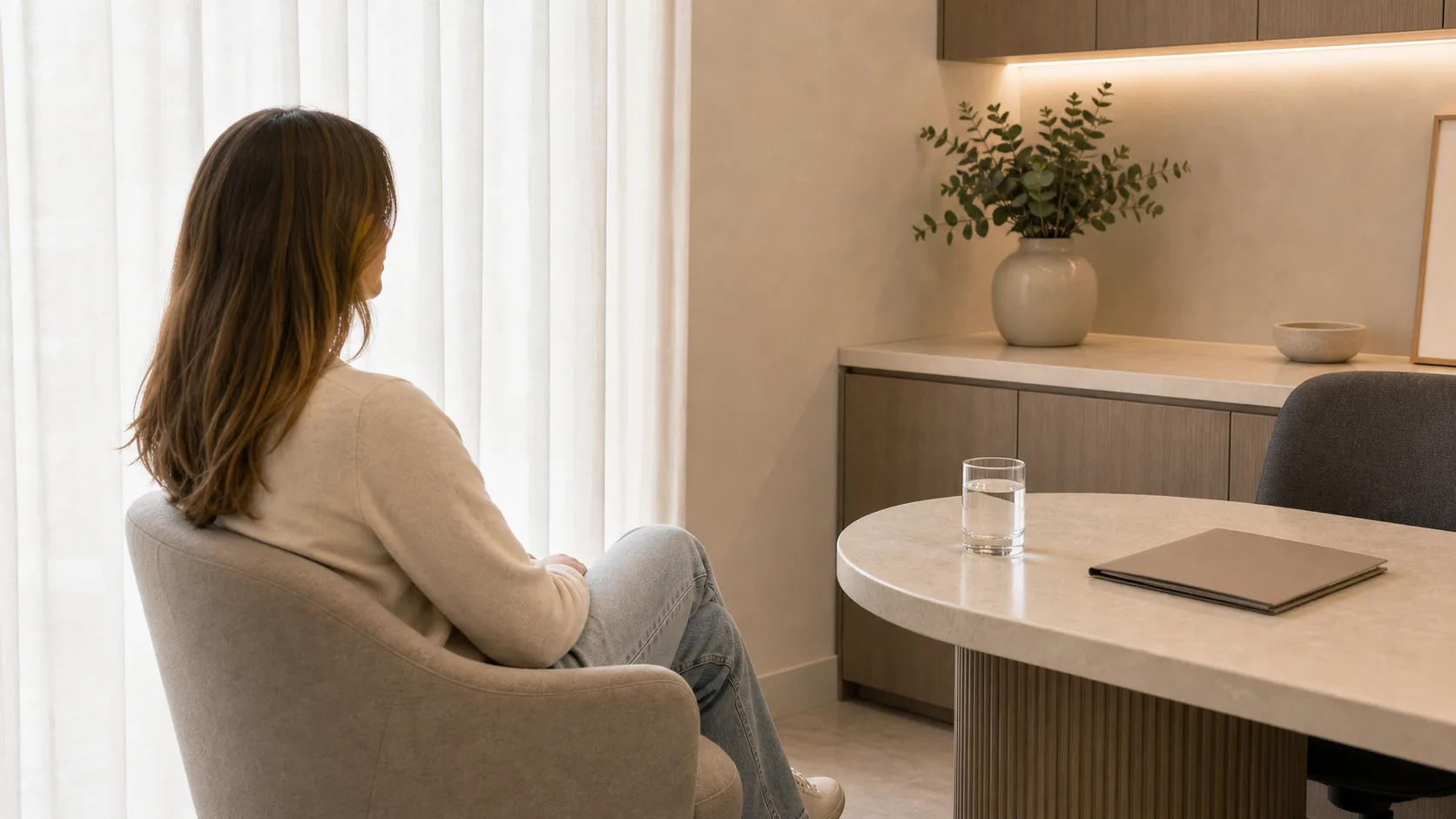 Consultation and timing discussion context for medicines and supplements at Core Aesthetics in Oakleigh