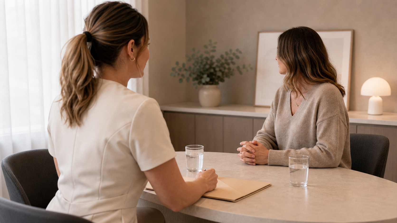 Aftercare and review consultation context for consultation planning at Core Aesthetics in Oakleigh