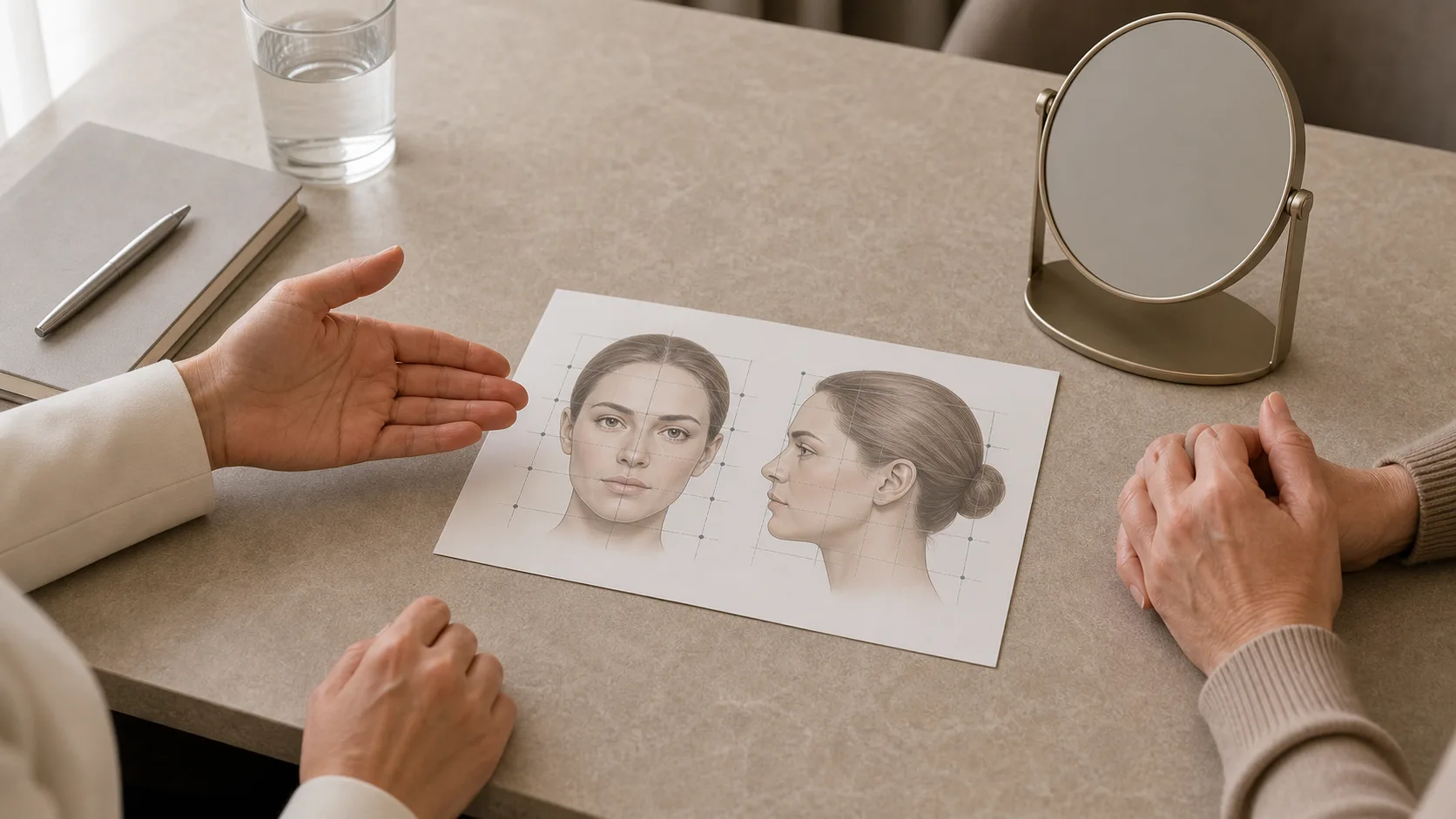 Facial ageing education and assessment context for consultation planning at Core Aesthetics in Oakleigh