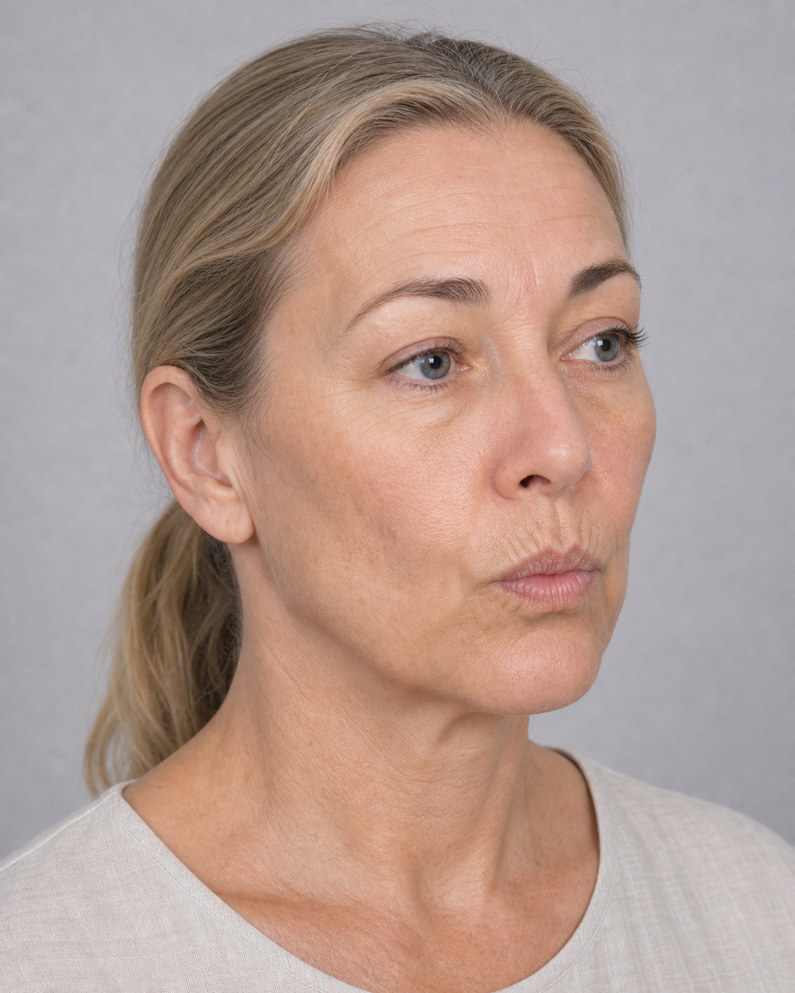 Lip and perioral consultation assessment for consultation planning at Core Aesthetics in Oakleigh