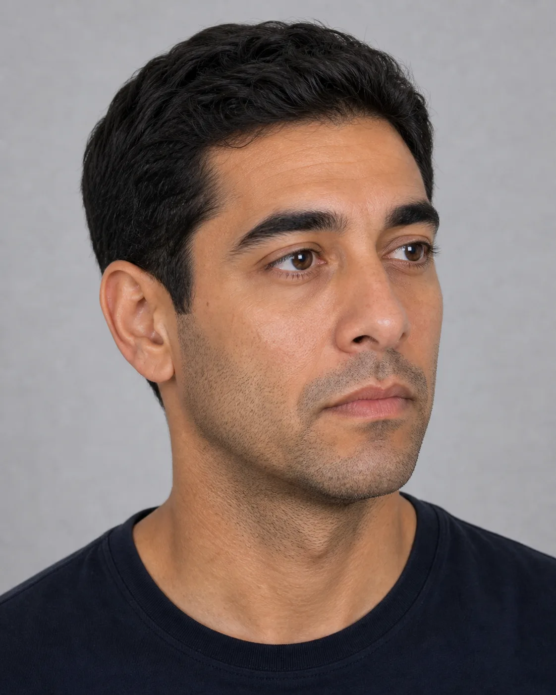 Illustrative adult man in a three-quarter view supporting practical lip consultation planning