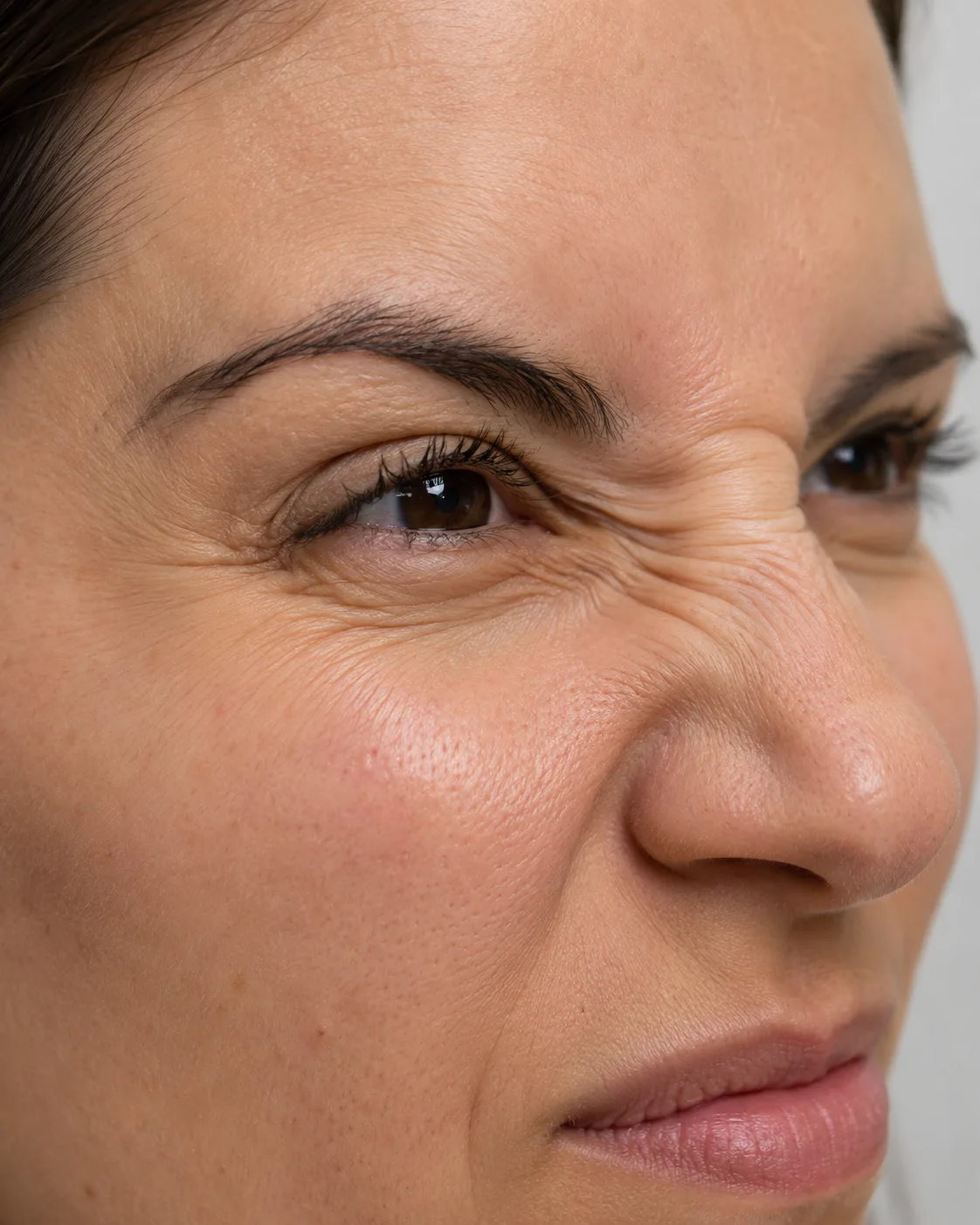 Wrinkle and upper-face consultation assessment for consultation planning at Core Aesthetics in Oakleigh