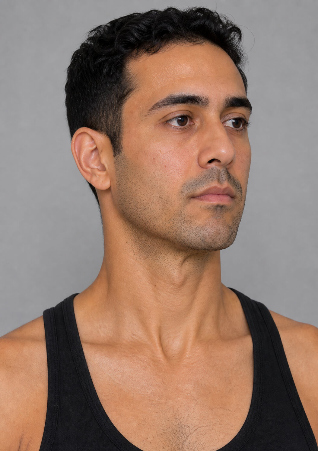 Chin and jawline consultation assessment for consultation planning at Core Aesthetics in Oakleigh
