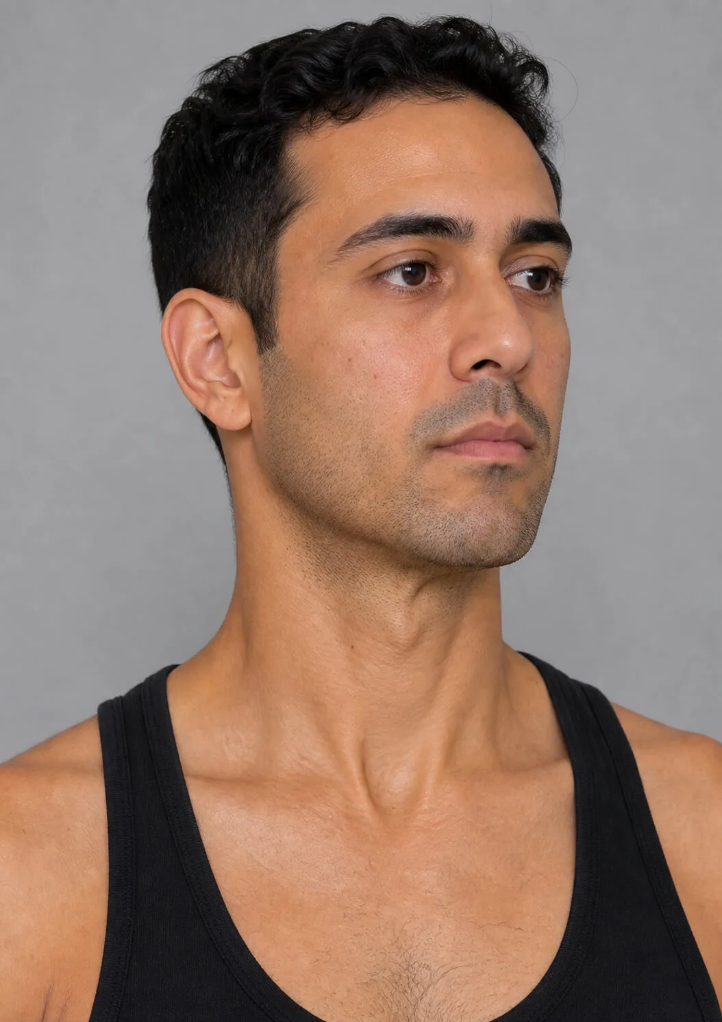 Chin and jawline consultation assessment for consultation planning at Core Aesthetics in Oakleigh