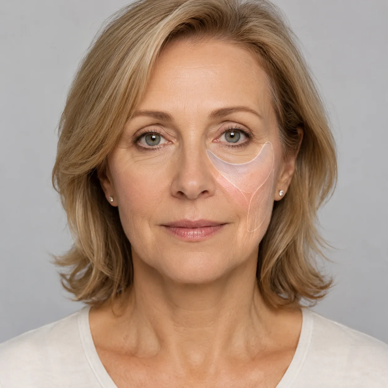 Adult patient discussing a tired looking facial pattern during an assessment at Core Aesthetics