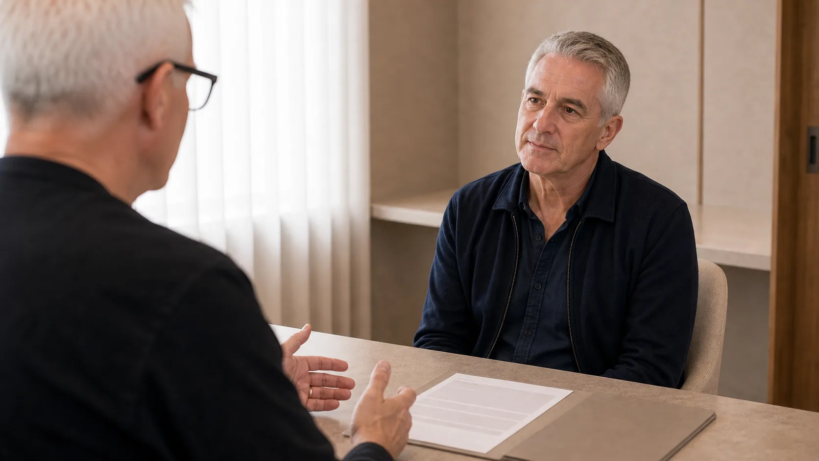 Chin and jawline consultation assessment for consultation planning at Core Aesthetics in Oakleigh