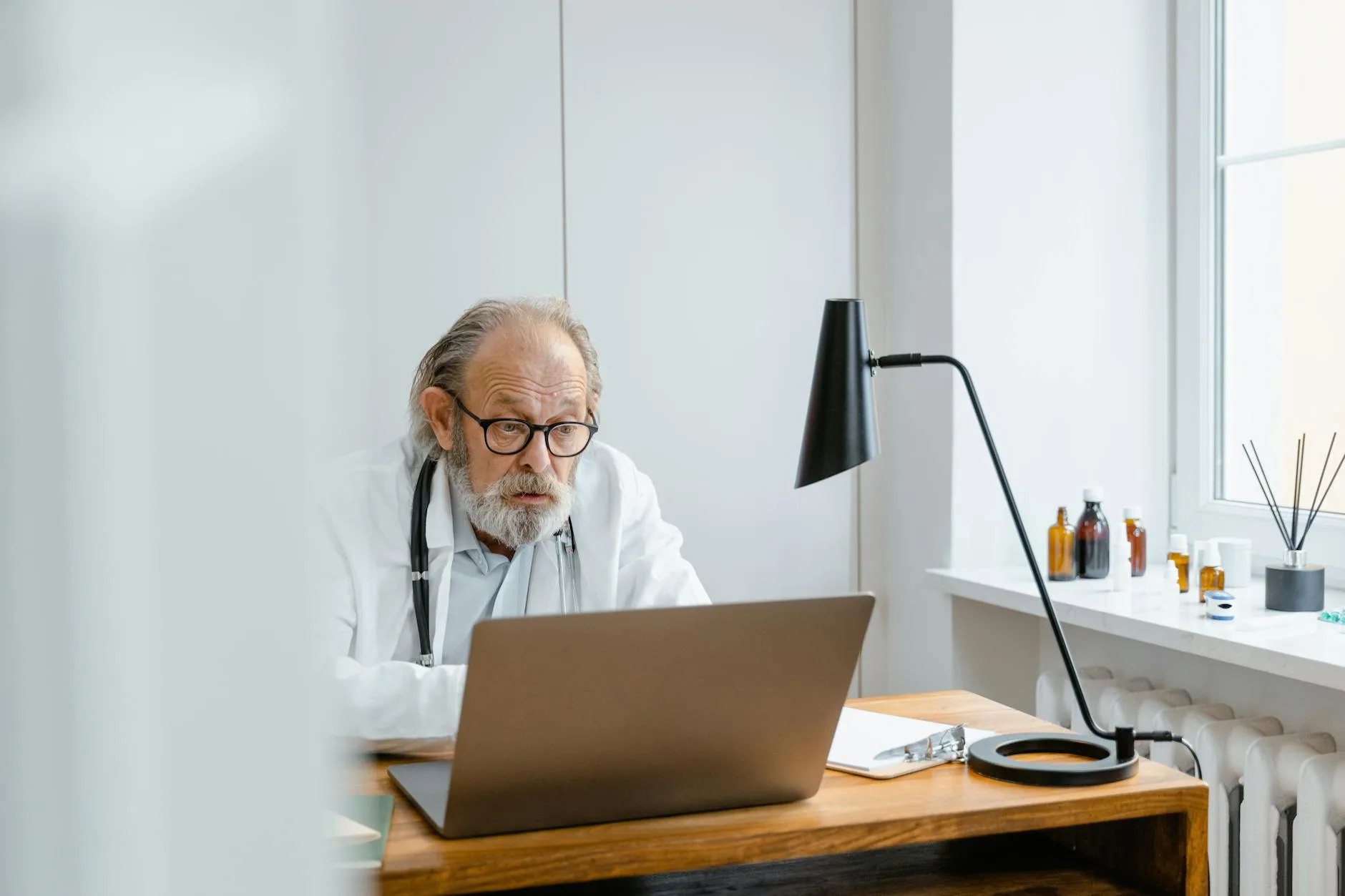 Adult man in a practical health planning setting.