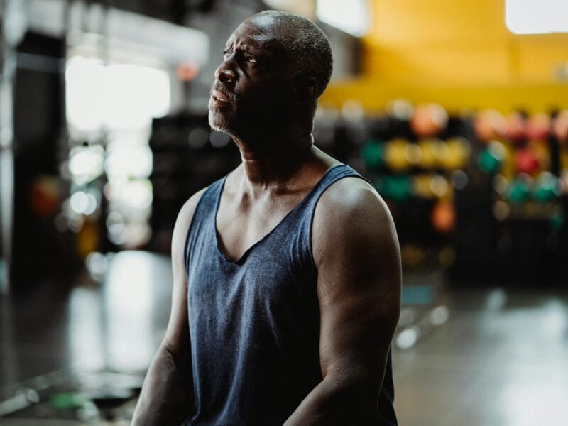 Australian men's health context image for exercise pressure.