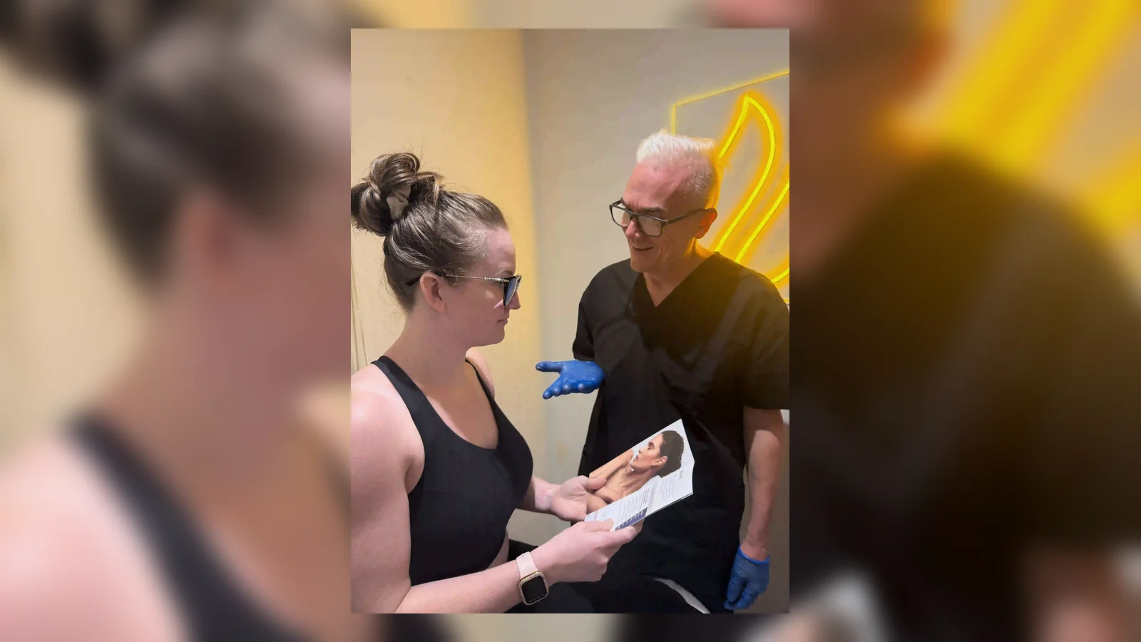 Wrinkle and upper-face consultation assessment for consultation planning at Core Aesthetics in Oakleigh