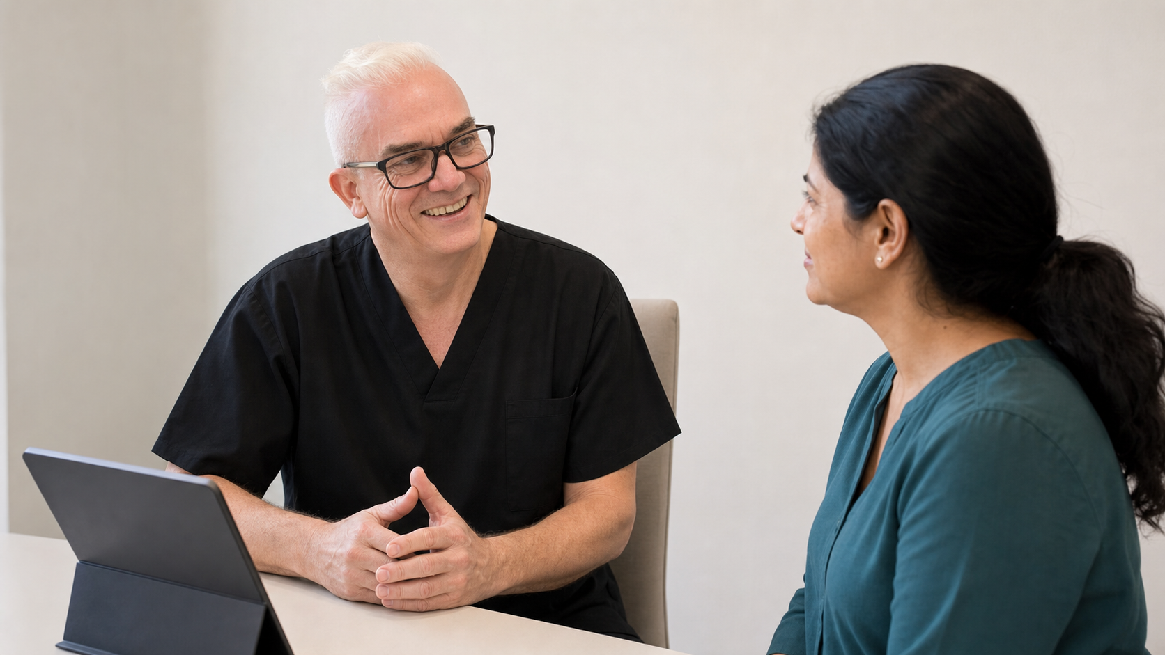 Appointment confirmation and consultation planning context at Core Aesthetics