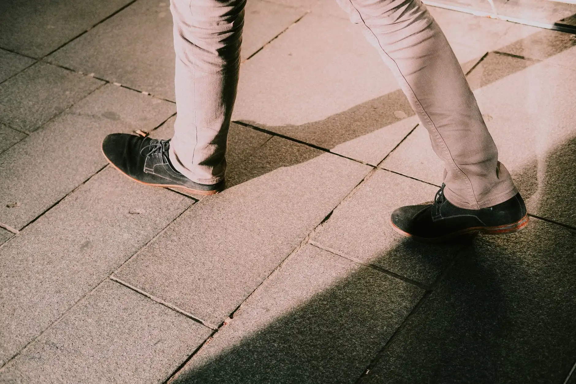 Planning image supporting discussion of regular walking.