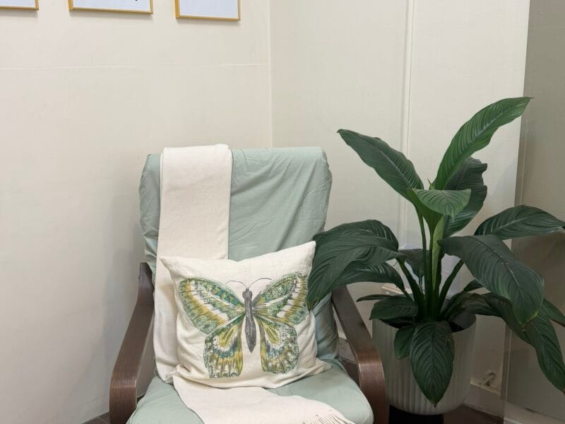 Core Aesthetics core aesthetics oakleigh waiting area chair 02